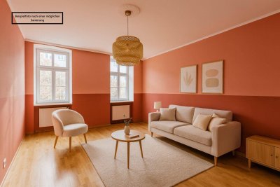 ++NEU++ 3-Zimmer Altbau-Wohnung (renovierungsbedürftig), guter Grundriss