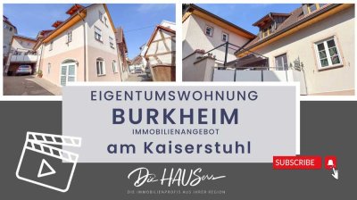 Burkheim am Kaiserstuhl:  Wohnen in der historischen Altstadt MODERNE 3-ZIMMER-WOHNUNG