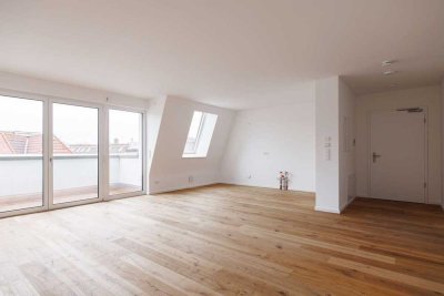 Wohnen über den Dächern Leipzigs - traumhafte 4-Raum-Wohnung in Zentrum-Süd - Erstbezug