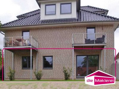 Erdgeschosswohnung und Garage in zentraler Lage