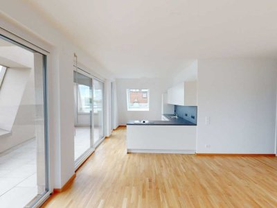 Exklusive Penthouse-Neubauwohnung im POLYGON!