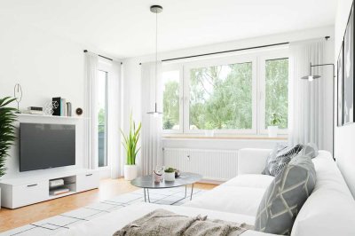 ** SCHÖNER WOHNEN ** Sonnige 2-Zimmer-Wohnung m. Loggia