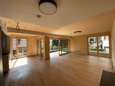 Hochwertige 4-Zimmer Wohnung - Neubau Massivholz
