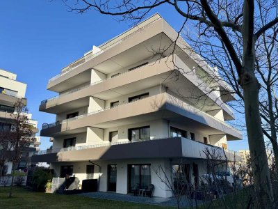 Exklusives Wohnen im Neubau: Barrierefrei mit Balkon und Stellplatz