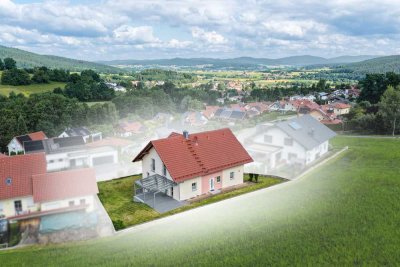 Wohnen mit Weitblick – großzügiges Zweifamilienhaus mit Einliegerwohnung und Doppelgarage!