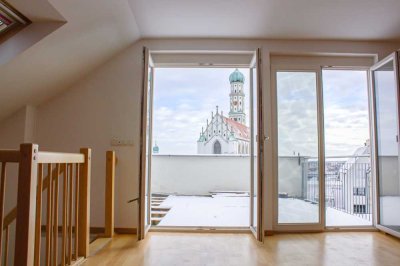 Elegante Penthousewohnung mit Altbaucharme in Bestlage