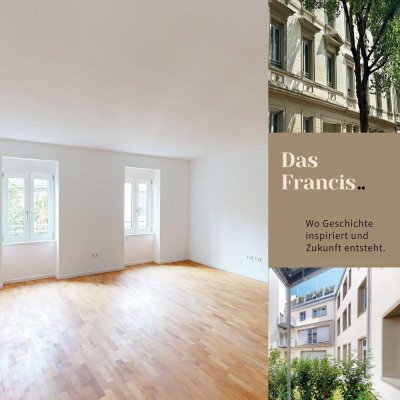 Besonderes Highlight im Francis! 3-Zimmer-Wohnung mit Saunaanschluss in der Weststadt!