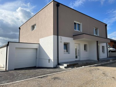 SCHNELLBEZUG - MIETE / MIETKAUF: Doppelhaus mit XL-Garage, PV-Anlage, traumhaftem Fernblick in Krenstetten - PROVISIONSFREI (Top 03)