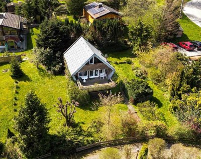 Möbliert - Kleines Haus auf großem Grundstück*Feriendorf Holz
