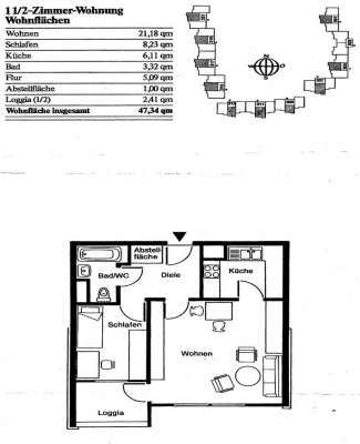 Kapitalanlage mit Substanz: 2-Zimmer-Wohnung in Mainz-Finthen