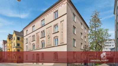 Stilvolles Wohnen im Baudenkmal - Hell, großzügig, zentral. PKW Stellplatz!