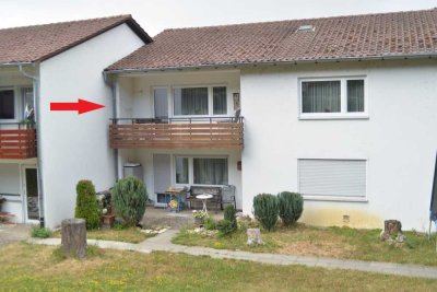 3-Zimmer-Wohnung mit Balkon und Einzelgarage