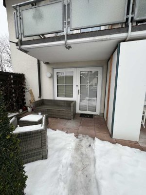 Ruhig gelegene 2-Zimmer-Erdgeschosswohnung mit Terrasse