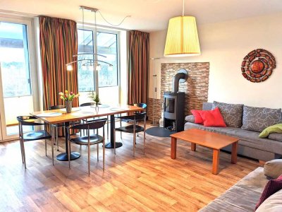 Exklusive 3-Zimmer Maisonette-Ferienwohnung mit Tiefgarage in Hohenkirchen: Ferienwohnen in beste...