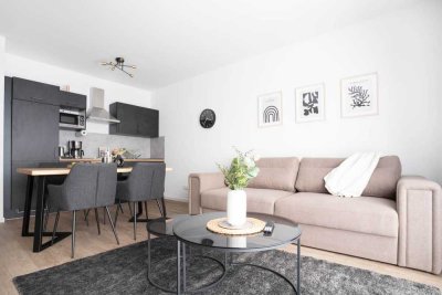 Schickes Apartment mit einem Schlafzimmer I private Parkplätze