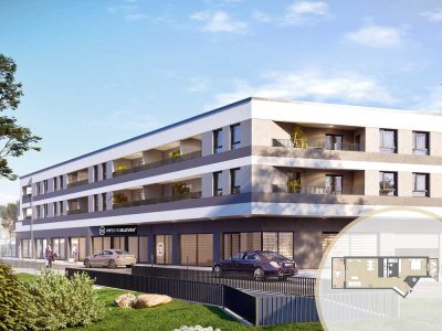 2-Zimmer-Wohnung mit 2 Balkonen I Neubau I Aufzug I provisionsfrei