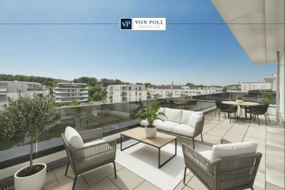 RESERVIERT: Exklusive Penthouse-Wohnung mit großzügiger Dachterrasse auf der ERBA-Insel