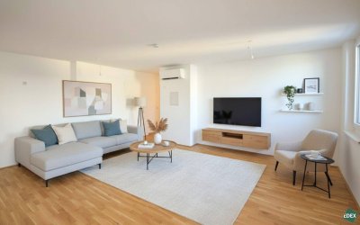 UMS ECK 51 – Klimatisierte 3-Zimmer-Wohnung mit Terrasse