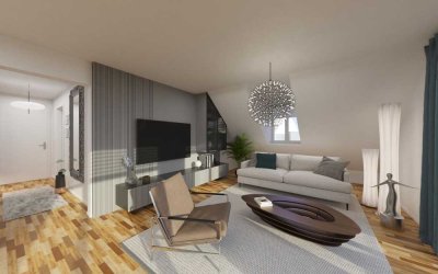 ***2,5 Zi. Neubauwohnung im DG, WE 2b-5 mit Balkon u. toller Aussicht zu verkaufen***