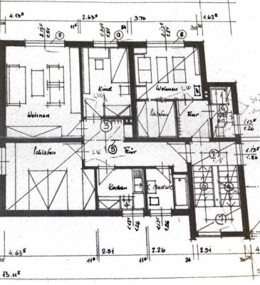 stilvolle 3-Zimmer-Wohnung im in Ronnenberg