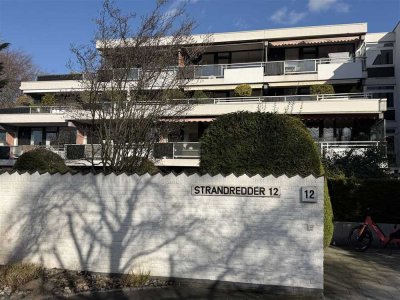 Strandnahe 1-Zimmer-Wohnung mit Dachterrasse und TG-Stellplatz