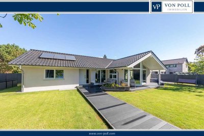 Stilvoller Bungalow mit einem hohen Maß an Privatsphäre in ruhiger Sackgassenlage