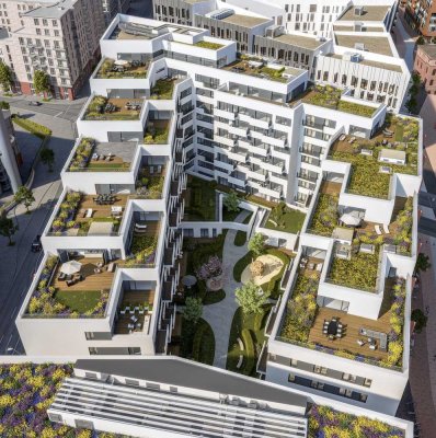 Exklusive 2-Zimmer Wohnung im innovativen "Eleven Decks" in der Hafencity