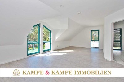 Attraktive Dachgeschosswohnung in Seenähe in Eichwalde zu verkaufen
