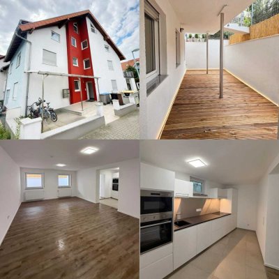 Provisionsfreie und kernsanierte 2,5ZKB-Souterrain-Wohnung in Mannheim