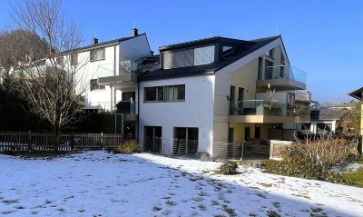 Wohnen am Mattsee – Lichtdurchflutete 3–4-Zimmer-Whg mit Garten, Terrasse &amp; exklusiver Ausstattung