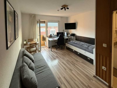 Helle 1-Zimmer Wohnung im 2. OG in Münster-Pluggendorf