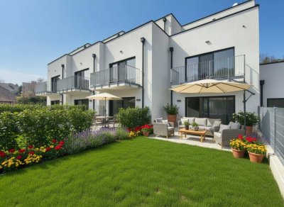 ! AKTION ! - LEBENSQUALITÄT MIT AUSSICHT - EXKLUSIVES TOWNHAUS AUF EIGENGRUND IN WEIDLING – NATURNAHES WOHNEN MIT STIL