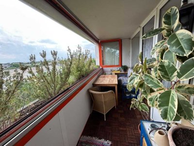 Preishit Sehr schöne 4 Zi. ETW im 7. Stock,  Südseite, Alpenblick, ruhig, zentral,  große Loggia