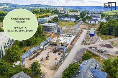 B&B Immobilien: Moderne 2-Zimmer-Wohnung mit Balkon - Attraktive KfW-Förderung ab 1,13% Effektivzins