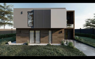 Randlage unverbaubar -  trifft auf außergewöhnliche Architektur - Bauherr gesucht