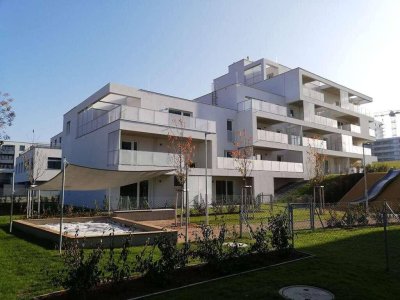 Erdgeschosswohnung mit 12m² großer Terrasse und 90m² Garten in Ruhelage zu vermieten