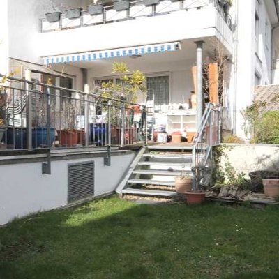 Vermiete 3-Zi.-Wohnung mit großer Terrasse & Gartenanteil – inkl. Garage & Kamin im Norden Kölns