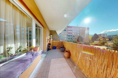 Gemütliche 2-Zimmer-Wohnung mit Balkon, Wintergarten &amp; neuem Bad – Innsbruck/Pradl | PROVISIONSFREI