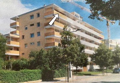 Helle 3-Zimmer-Wohnung mit Balkon und EBK in Burghausen