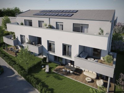 Weitblick &amp; Wohnkomfort: 4‑Raum‑Dachterrassenwohnung mit 2 Carportstellplätzen in Marchtrenk