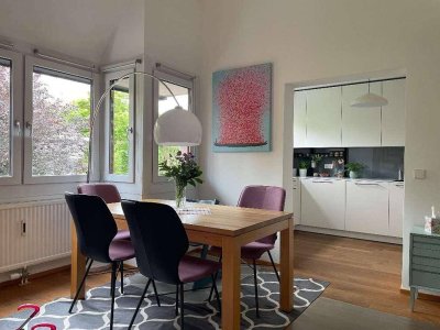 Lichtdurchflutete DG-Maisonette (ohne Dachschräge) nahe Riverside mit Grünblick - Provisionsfrei