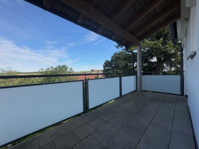 Platz und Raum mit Privatsphäre - 4,5 Zimmer-Wohnung mit Balkon direkt in Altomünster