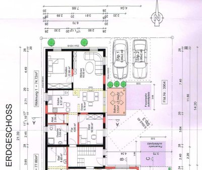 Erstbezug nach Sanierung mit Balkon: Ansprechende 3-Raum-Erdgeschosswohnung in Schwanau