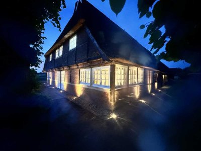 Maisonette unter Reet am Elbdeich - hochwertiger Erstbezug im kernsanierten Bauernhaus