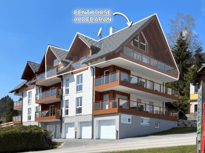 Luxus Wohnung direkt an der Skipiste - Maisonette-Penthaus Wohnung „Aldebaran“ in der Downhill Lodge Tauplitz