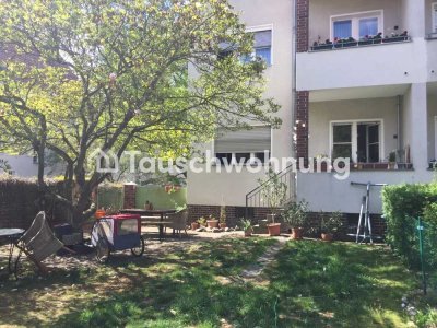 Tauschwohnung: 2 Zimmer mit Garten gegen min. 3 Zimmer