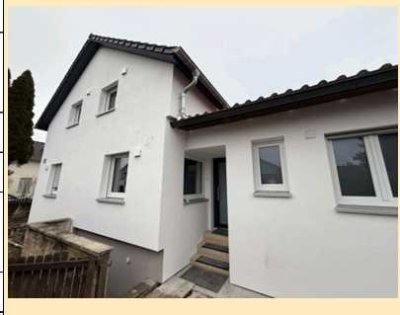 Kernsaniertes Einfamilienhaus (2024) – 3,5 Zimmer – 85 m² – Energieeffizienzklasse A+