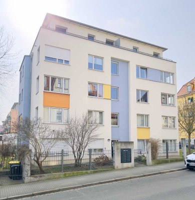sofort verfügbar: möblierte 2-Raum-Wohnung mit Terrasse