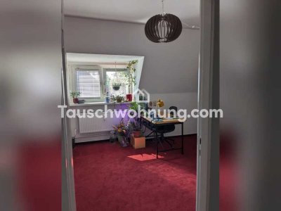 Tauschwohnung: Gemütliche Dachgeschosswohnung in ruhiger Lage