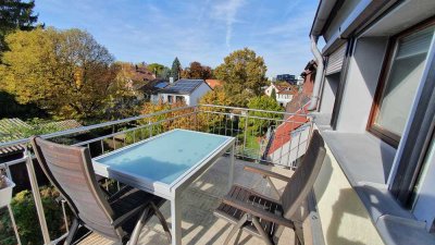 Stilvolle 4-5-Zimmer-Maisonette-Wohnung mit Balkon und EBK in Stuttgart